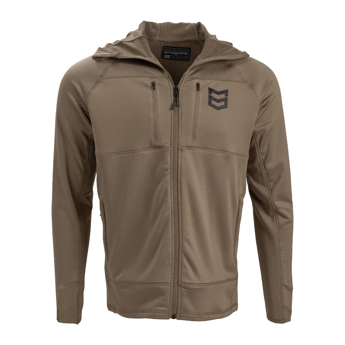 GEO GRID FLEECE 350gsm HOODIE - Image 3