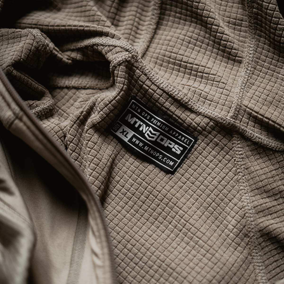 GEO GRID FLEECE 350gsm HOODIE - Image 6