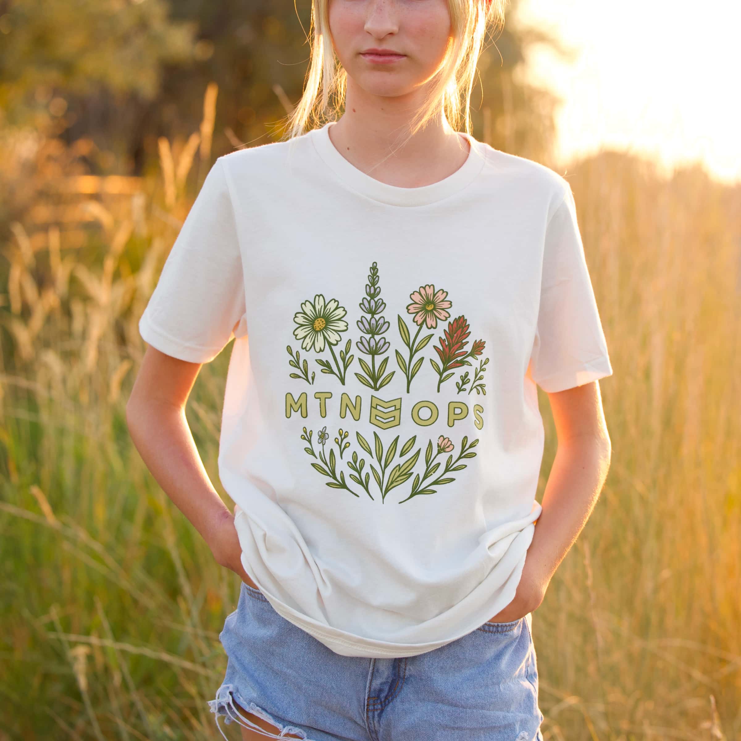 YOUTH WILDFLOWER TEE - Image 2