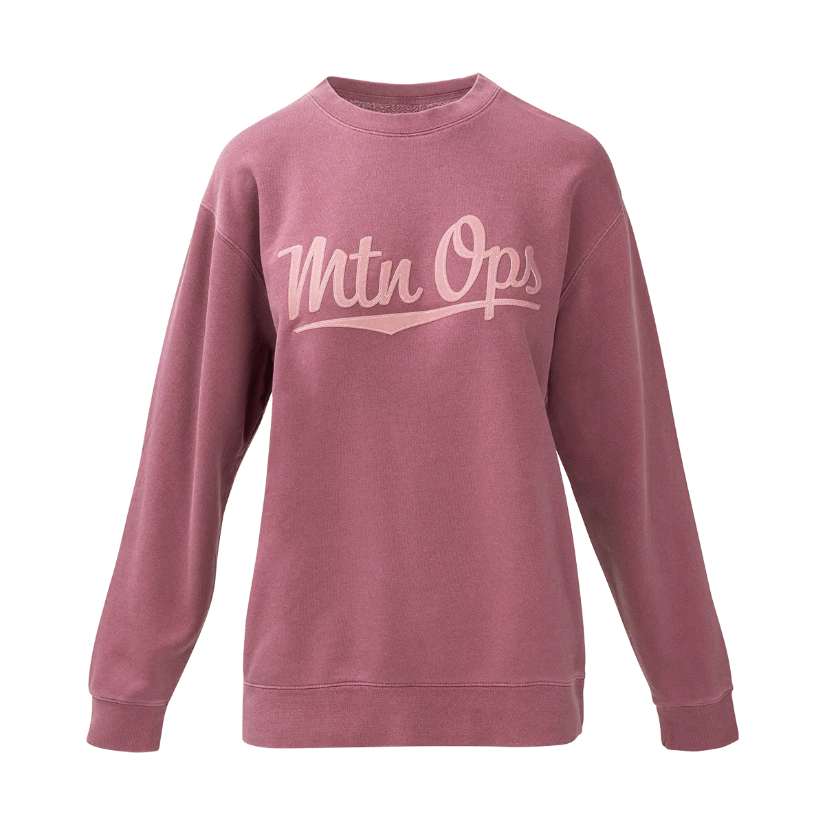 WOMEN'S APPLIQUE CREW SWEATSHIRT