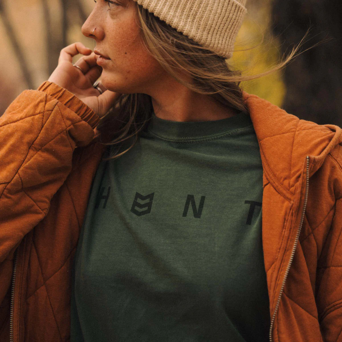 WOMEN'S H.U.N.T. LONG SLEEVE TEE - Image 5